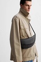 LEATHER CROSSBODY BAG