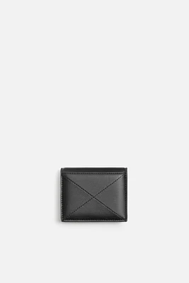 TOPSTITCHING COIN PURSE WALLET