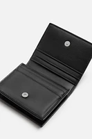 CARDHOLDER WITH TOPSTITCHING