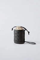 WOVEN CROSSBODY BAG