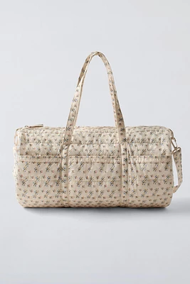 FLORAL DUFFEL BAG