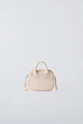 PATENT FINISH CROSSBODY BAG