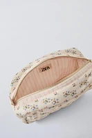 FLORAL TOILETRY BAG