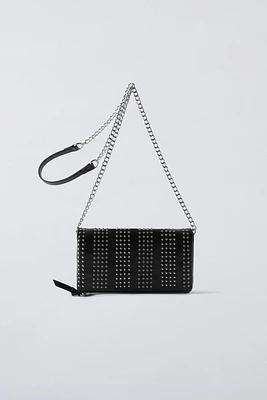 STUDDED CROSSBODY BAG