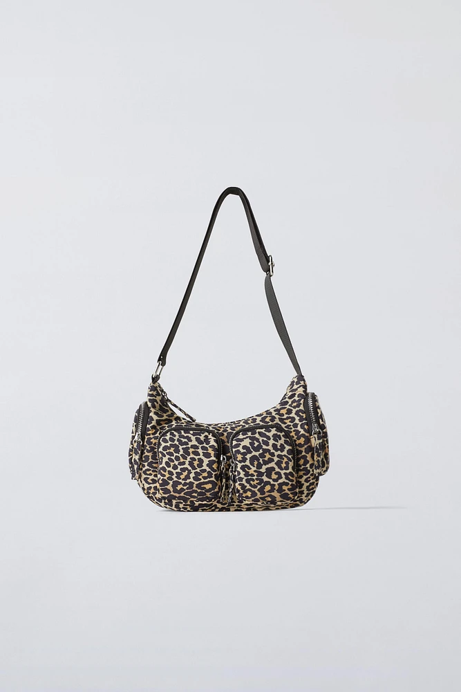 ANIMAL PRINT SHOULDER BAG