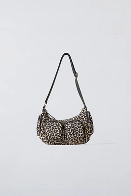 ANIMAL PRINT SHOULDER BAG