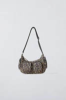 ANIMAL PRINT SHOULDER BAG