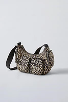 ANIMAL PRINT SHOULDER BAG