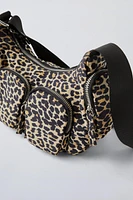 ANIMAL PRINT SHOULDER BAG