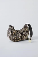 ANIMAL PRINT SHOULDER BAG