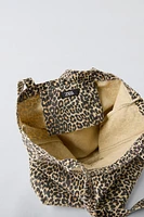 ANIMAL PRINT TOTE BAG