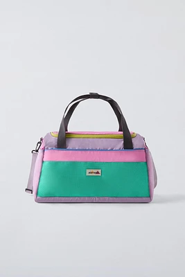 MULTI-COLORED DUFFEL BAG