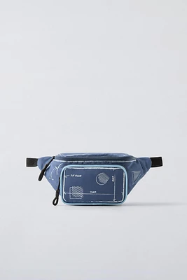 TEXT BELT BAG