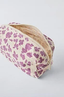 COMBINATION PRINT TOILETRY BAG