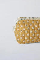 TIMELESZ - FLORAL TOILETRY BAG