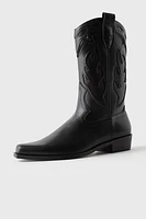 Z3D MONOCHROMATIC COWBOY BOOTS