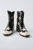 STAR COWBOY ANKLE BOOTS