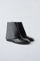 GAITER ANKLE BOOTS