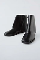 GAITER ANKLE BOOTS