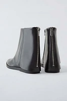 GAITER ANKLE BOOTS