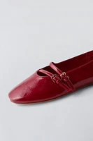 PATENT FINISH BALLET FLATS