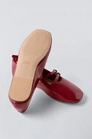 PATENT FINISH BALLET FLATS