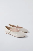 PATENT FINISH BALLET FLATS