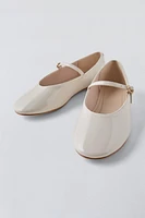 PATENT FINISH BALLET FLATS