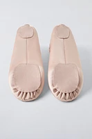 SATIN MARY JANES