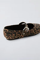 ANIMAL PRINT MARY JANES