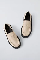 LUG SOLE PENNY LOAFERS