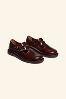 BUCKLED MONK STRAP LEATHER SHOES LIMITED EDITION