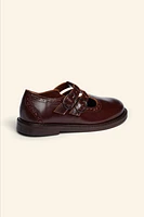 BUCKLED MONK STRAP LEATHER SHOES LIMITED EDITION