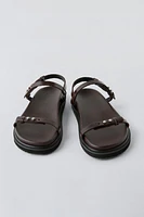 LEATHER SANDALS