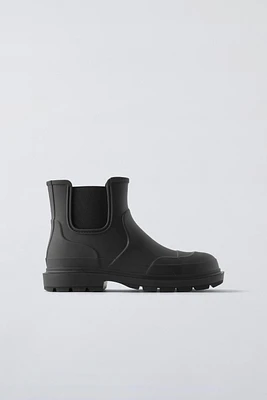 ELASTICATED RAIN BOOTS