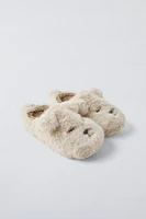 TEDDY BEAR SLIPPERS