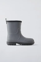 LINED RAINBOOTS