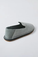 LEATHER ESPADRILLES