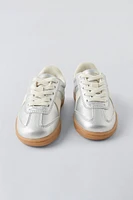 METALLIC SNEAKERS