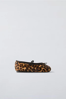 ANIMAL PRINT LEATHER MARY JANES