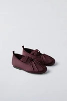 SATIN MARY JANES