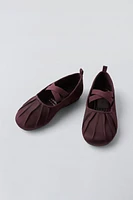 SATIN MARY JANES