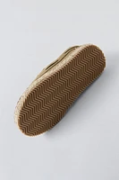 JUTE SOLE LEATHER LOAFERS