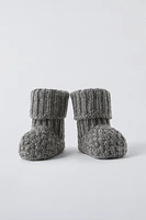 CASHMERE BOOTIES