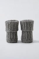 CASHMERE BOOTIES