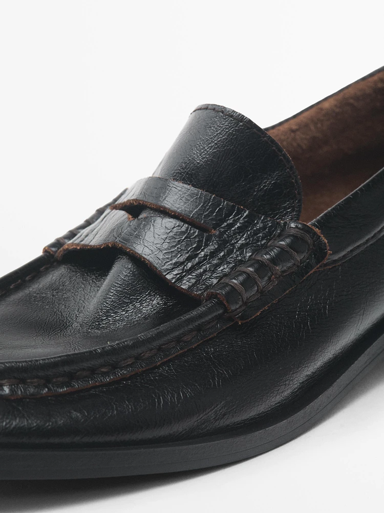 Soft penny loafers