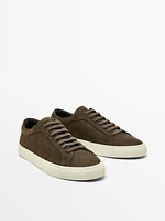 Nubuck trainers