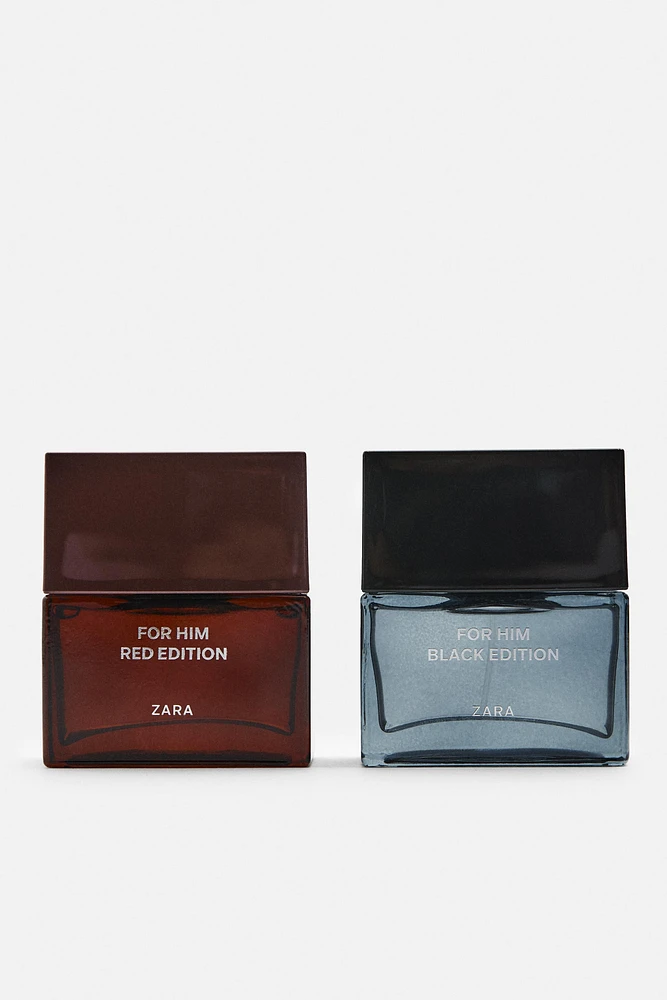 FOR HIM + FOR HIM RED EDITION 50 ML