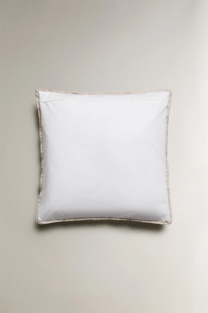 SATIN THROW PILLOW COVER