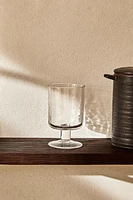 HAMMERED GLASS TUMBLER